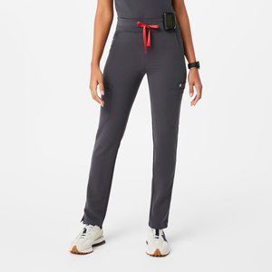 Women's Figs High Waisted Yola Skinny Scrub Pants Charcoal XXS P